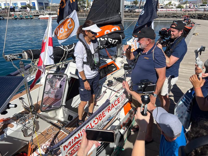 McIntyre Globe 580 Transat: Pilar Pasanau (57), sailing 