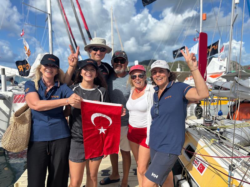 Ertan Beskardes (#01 Trekka) with Family and Friends in front of Trekka before heading toward his grand new adventure again :) - photo © Ertan Beskardes family / MGR2025