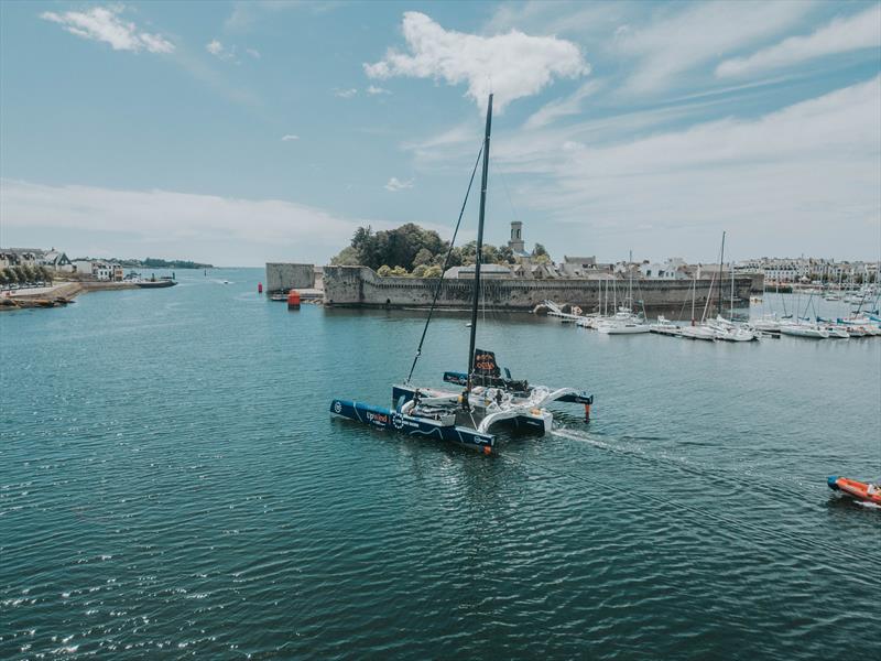 UpWind by MerConcept Ocean50 leaving Concarneau - photo © David Lupion | MerConcept