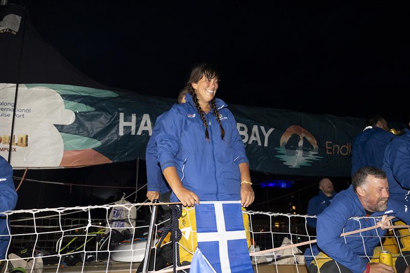 Vicki Leslie has sailed home the long way round - Clipper Round the World - photo © Martin Shields