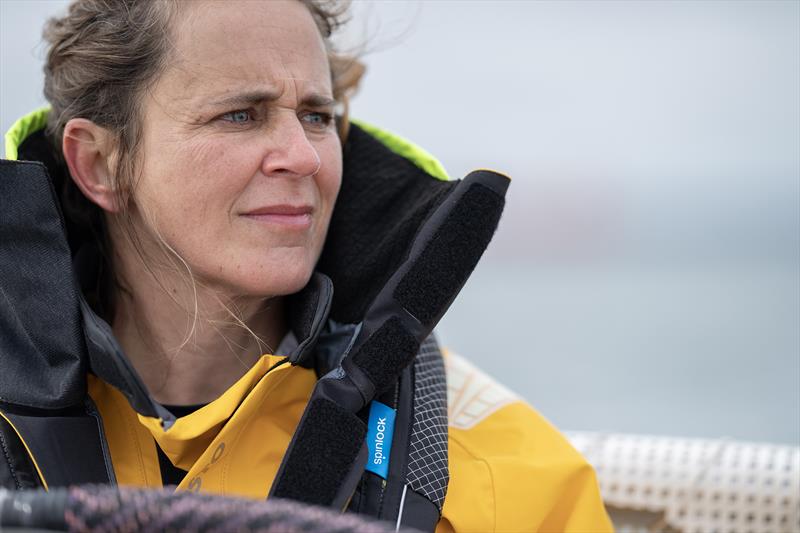 Skipper Ineke van der Weijden - Clipper Race 14 photo copyright imagecomms taken at  and featuring the Clipper 70 class