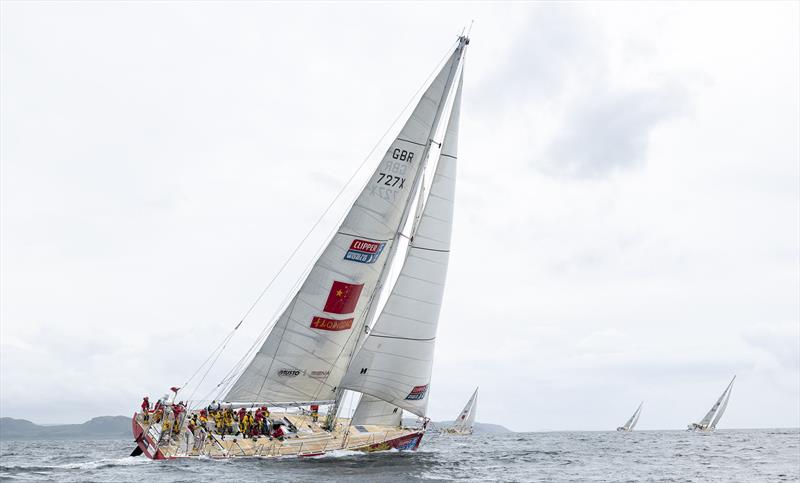 Clipper Race 14 photo copyright Martin Shields taken at  and featuring the Clipper 70 class