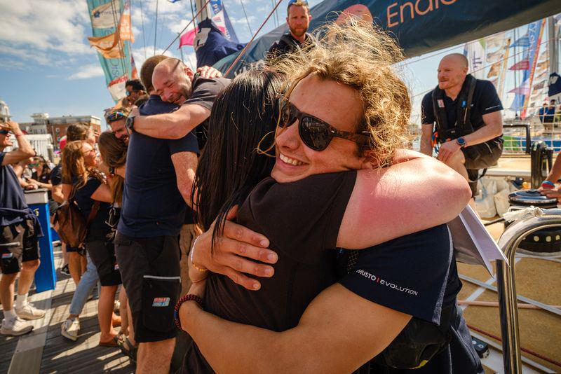 First Mate Cameron McCracken - Clipper 2023-24 Round the World Yacht Race photo copyright Jason Bye taken at  and featuring the Clipper 70 class