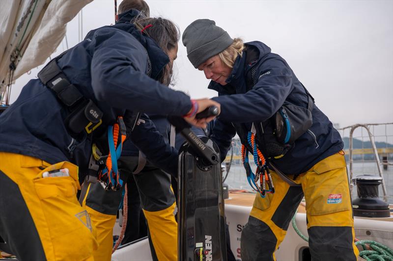 Dianne McGrath competed the Clipper Race circumavigation, returning to Portsmouth 27 July, eleven months after it began photo copyright Clipper Race taken at  and featuring the Clipper 70 class