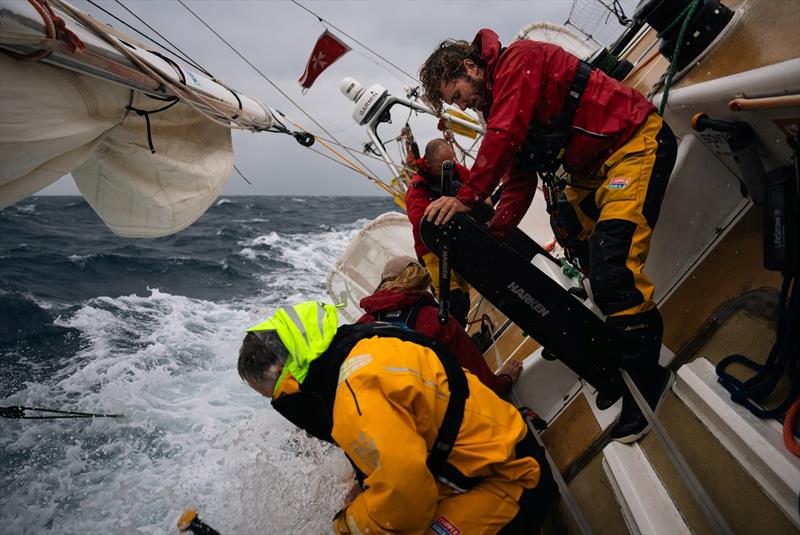 Challenging conditions faced on the Clipper 2023-24 Race photo copyright Clipper Race taken at  and featuring the Clipper 70 class