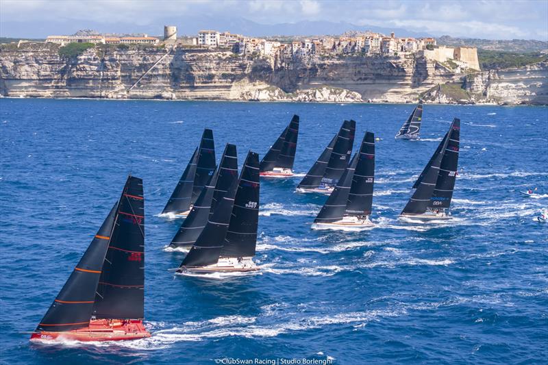 2024 Swan Bonifacio Challenge photo copyright ClubSwan Racing / Studio Borlenghi taken at  and featuring the ClubSwan 50 class