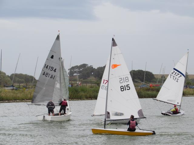 Border Counties Midweek Sailing at Shotwick Lake - Gybe mark photo copyright Brian Herring taken at Shotwick Lake Sailing and featuring the Comet class