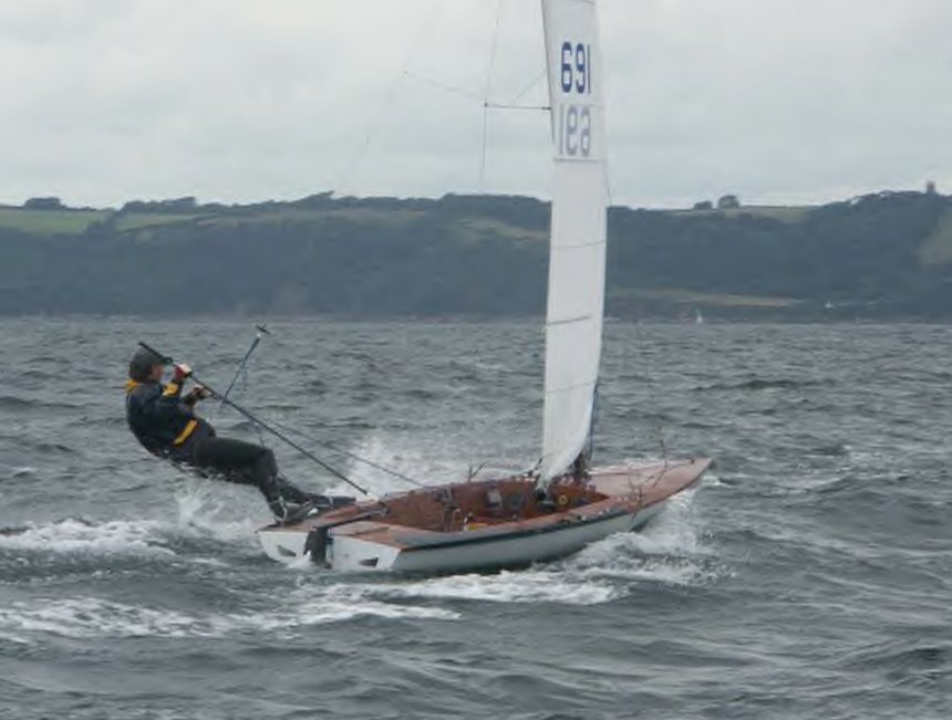 Graham Scott finishes 4th at the Contender Worlds photo copyright Dave Curno taken at Mayflower Sailing Club and featuring the Contender class