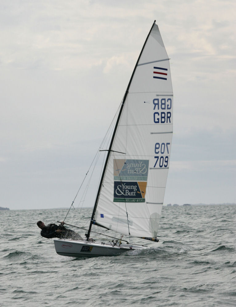 Simon Mussell finishes fourth overall at the 2006 Ronstan Contender Worlds in Freemantle photo copyright Kevin Lucas taken at  and featuring the Contender class