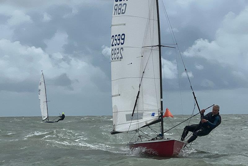 Contenders Travellers trophy round 7 at Hythe & Saltwood  photo copyright George Chandler taken at Hythe and Saltwood Sailing Club and featuring the Contender class