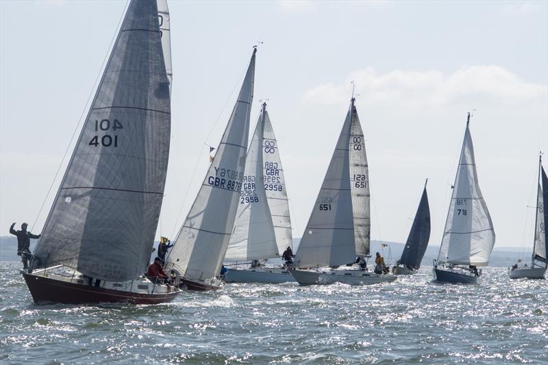 RSYC Contessa Regatta photo copyright Christian Beasley / Beautiful Wight photography taken at Royal Solent Yacht Club and featuring the Contessa 32 class