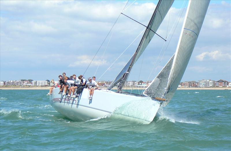 Farr 45s at the Royal Southern photo copyright Peter Bateson taken at Royal Southern Yacht Club and featuring the Farr 45 class