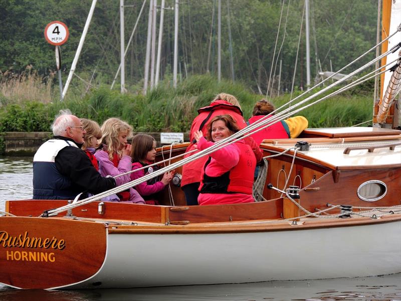 Horning Sailing Club Push the Boat Out Day photo copyright Holly Hancock taken at Horning Sailing Club and featuring the Cruising Yacht class