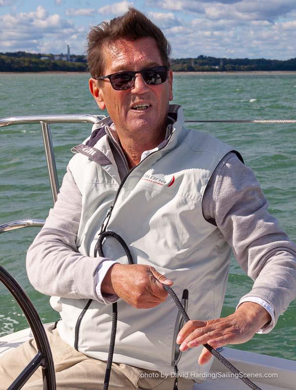 Russell Hodgson photo copyright David Harding taken at Parkstone Yacht Club and featuring the Cruising Yacht class