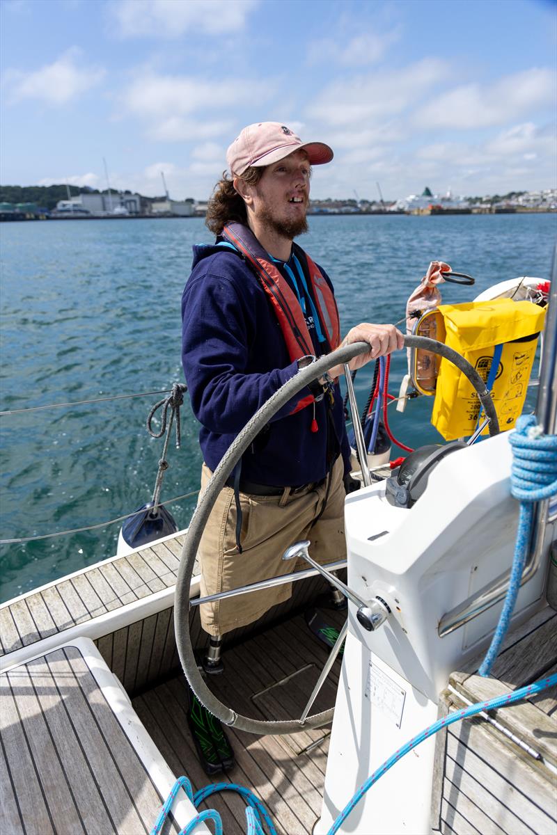 Craig Wood aims to be the first triple amputee to sail solo and unsupported across the Pacific photo copyright @CraigWoodSails taken at  and featuring the Cruising Yacht class