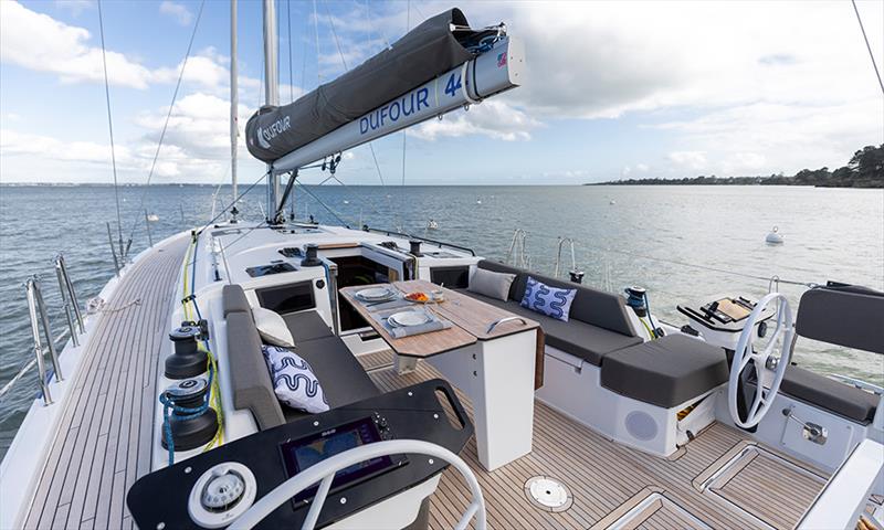 Dufour 44 cockpit photo copyright Dufour Yachts taken at  and featuring the Cruising Yacht class