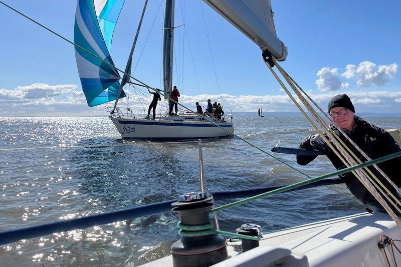 Holms Race at Portishead Cruising Club photo copyright Tim Pearson taken at Portishead Cruising Club and featuring the Cruising Yacht class