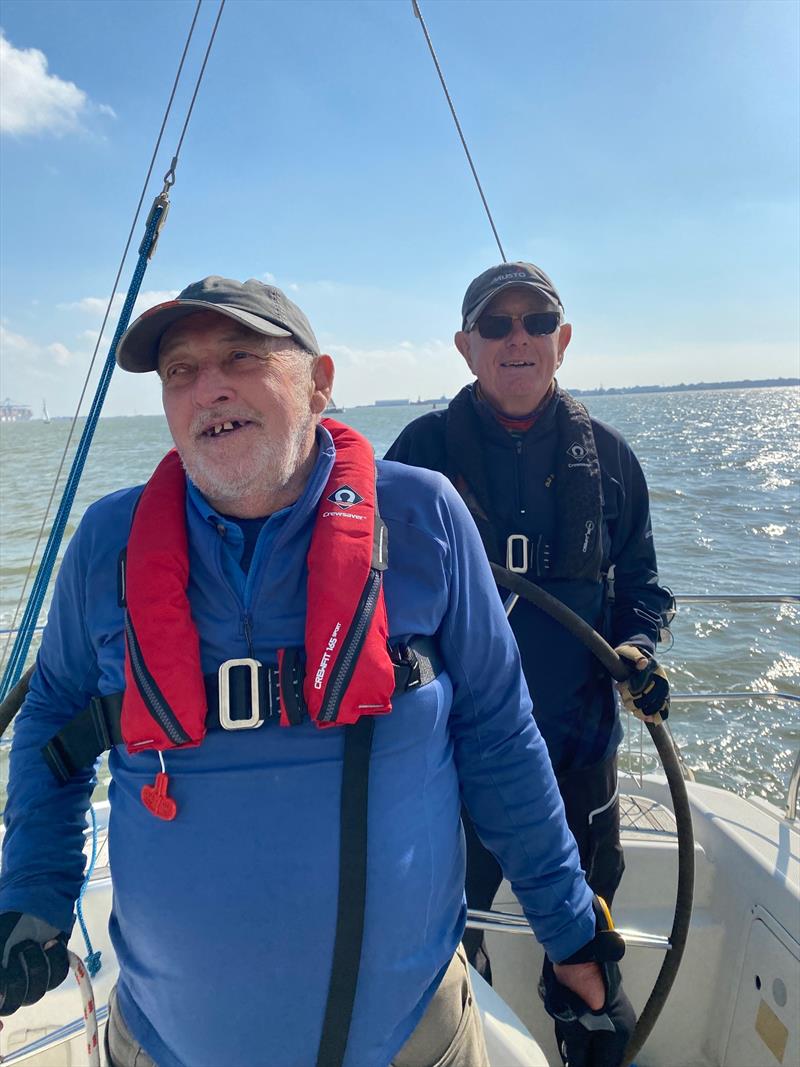 Catch Me If You Can at Royal Harwich Yacht Club photo copyright Gordon Sutton taken at Royal Harwich Yacht Club and featuring the Cruising Yacht class