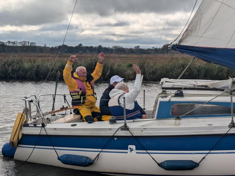 Horning Sailing Club Autumn Passage Race photo copyright Liz Goodyear taken at Horning Sailing Club and featuring the Cruising Yacht class