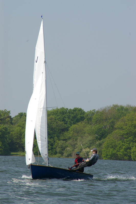 CVRDA Open at Bough Beech photo copyright Martyn Smith taken at Bough Beech Sailing Club and featuring the Classic & Vintage Dinghy class