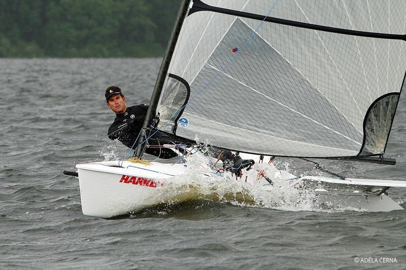 Devoti D-One European Championships 2016 at Lake Lipno photo copyright Adela Cerna / www.camplipno.com taken at  and featuring the D-One class