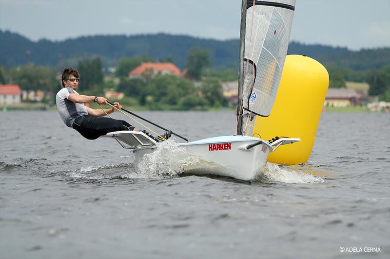 Devoti D-One European Championships 2016 at Lake Lipno photo copyright Adela Cerna / www.camplipno.com taken at  and featuring the D-One class