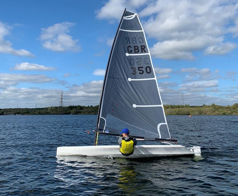 D-Zero Open at Chase photo copyright Chris Anderson taken at Chase Sailing Club and featuring the D-Zero class