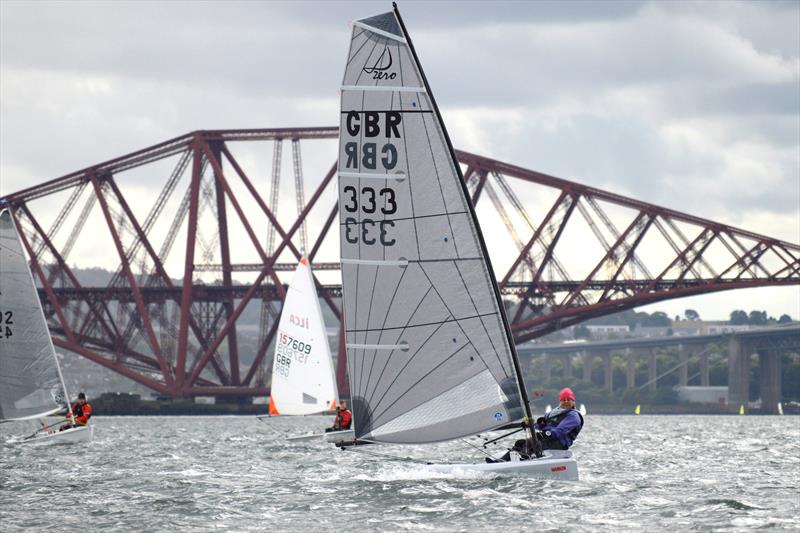 Liz Potter - D-Zero Traveller Series at the Dalgety Bay Regatta photo copyright Ian Baillie taken at Dalgety Bay Sailing Club and featuring the D-Zero class