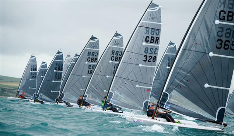 D-Zeros on the startline - photo © RYA Dinghy & Watersports Show