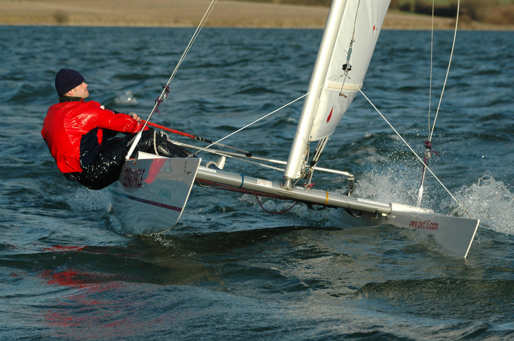 The Sprint 15 (formerly Dart 15) is launched at the RYA Dinghy Sailing Show photo copyright Iain Stowe taken at Grafham Water Sailing Club and featuring the Dart 15 class