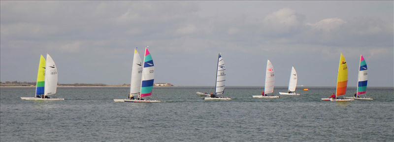 Sprint 15 training weekend at Seasalter photo copyright Steve Willis taken at Seasalter Sailing Club and featuring the Dart 15 class