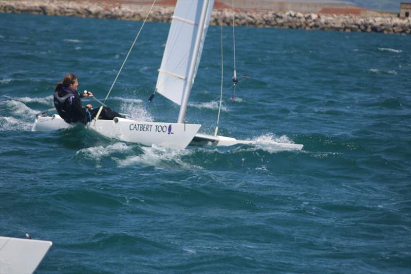 Jenny sailing during the Noble Marine Dart 15 Nationals at the WPNSA - photo © Pauline Love