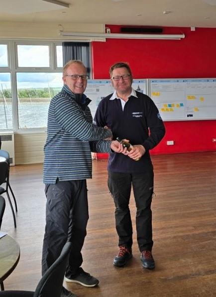 Mark Aldridge finishes 3rd in the Dart 15 Summer TT at Draycote photo copyright Dave Russell taken at Draycote Water Sailing Club and featuring the Dart 15 class