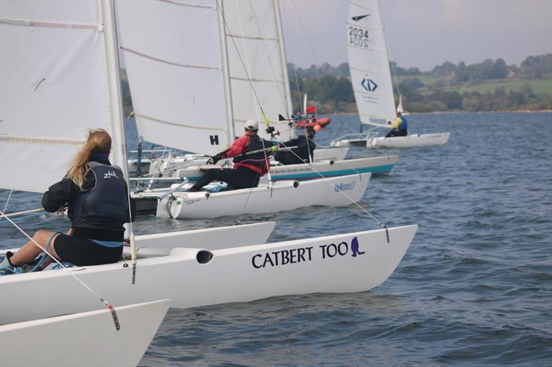 Dart 15 TT & Northern Championships at Carsington photo copyright Pauline Love taken at Carsington Sailing Club and featuring the Dart 15 class