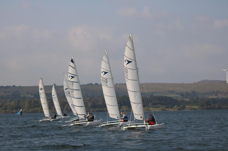 Dart 15 TT & Northern Championships at Carsington photo copyright Pauline Love taken at Carsington Sailing Club and featuring the Dart 15 class