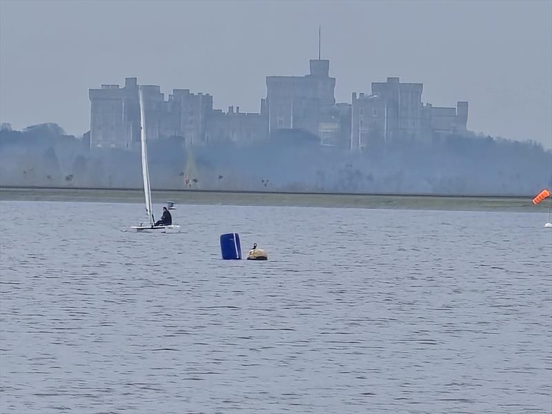 Dart 15 Winter TT at Datchet Water photo copyright Dave Russell taken at Datchet Water Sailing Club and featuring the Dart 15 class