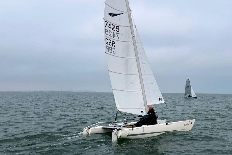 Runners up, Dickie Ledger and Sarah Oliver - Whitstable Week photo copyright Steve Gray taken at Whitstable Yacht Club and featuring the Dart 18 class