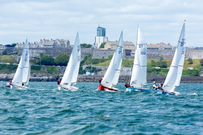 Devon Yawl Nationals at Plymouth photo copyright Paul Gibbins Photography taken at Royal Western Yacht Club, England and featuring the Devon Yawl class