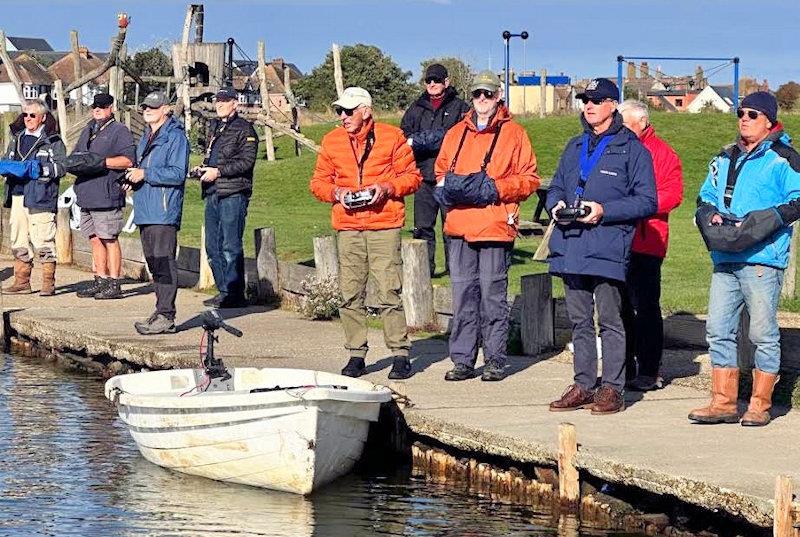 DF95 Autumn Series event 1 at Barton's Point photo copyright Peter Jackson taken at East Kent Radio Sailing Club and featuring the DF95 class