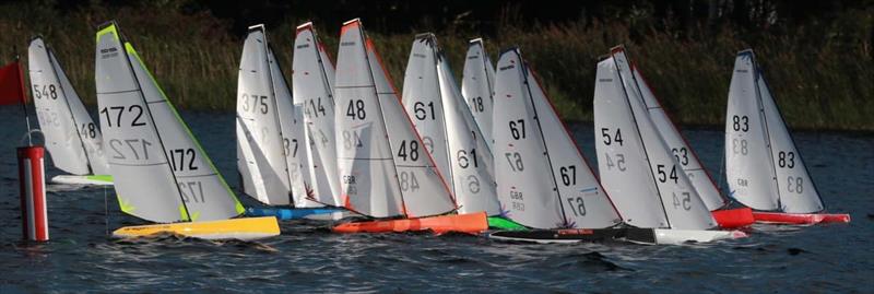 DF95 open meeting at Huntingdon photo copyright Andy Wa taken at Huntingdon Radio Yacht Club and featuring the DF95 class