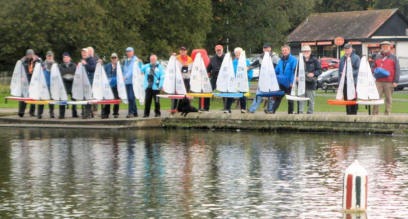 DF95s in Centenary Regatta at Paisley photo copyright David Smith taken at Paisley Model Yacht Club and featuring the DF95 class