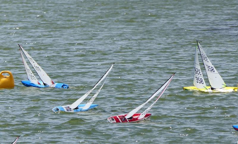 DF95 Autumn Series event 2 at Barton's Point photo copyright Peter Jackson taken at East Kent Radio Sailing Club and featuring the DF95 class