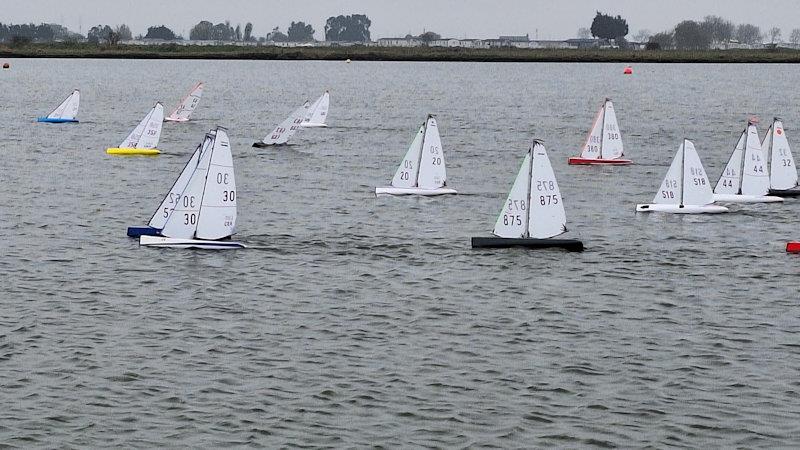 DF95 TT at Barton's Point photo copyright Jim La Roche taken at East Kent Radio Sailing Club and featuring the DF95 class