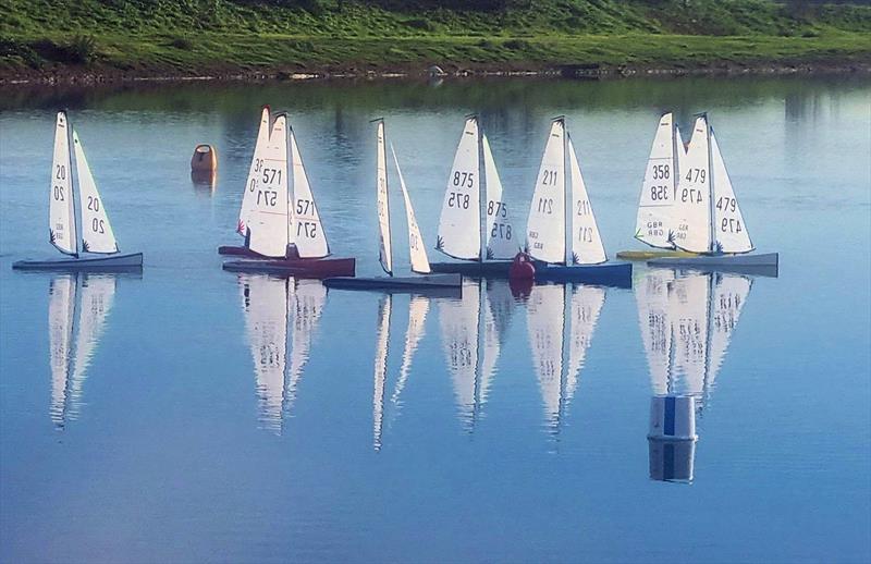 DF95 Autumn Series event 6 at Barton's Point photo copyright Jim LaRoche taken at East Kent Radio Sailing Club and featuring the DF95 class