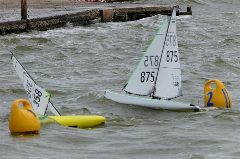 DF95 Autumn Series event 7 at Barton's Point photo copyright Peter Jackson taken at East Kent Radio Sailing Club and featuring the DF95 class