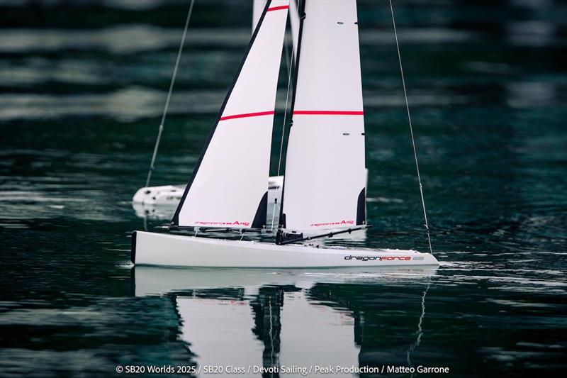 Radio sailing after racing on day 4 of the SB20 World Championship 2025 in Singapore - photo © Peak Production / Viola Devoti and Matteo Garrone