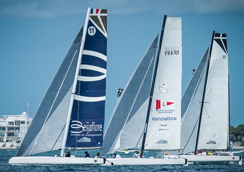 Caribbean Multihull Challenge photo copyright Laurens Morel / www.saltycolours.com taken at Sint Maarten Yacht Club and featuring the Diam 24OD class