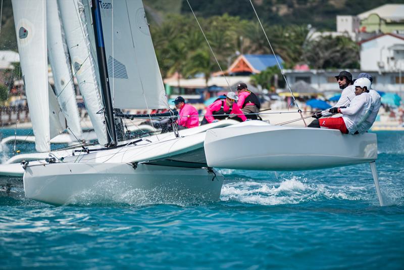 Diam racing on day 1 of the Caribbean Multihull Challenge - photo © Laurens Morel