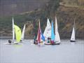 Dovestone Sailing Club Christmas Plate 2024 © Nik Lever