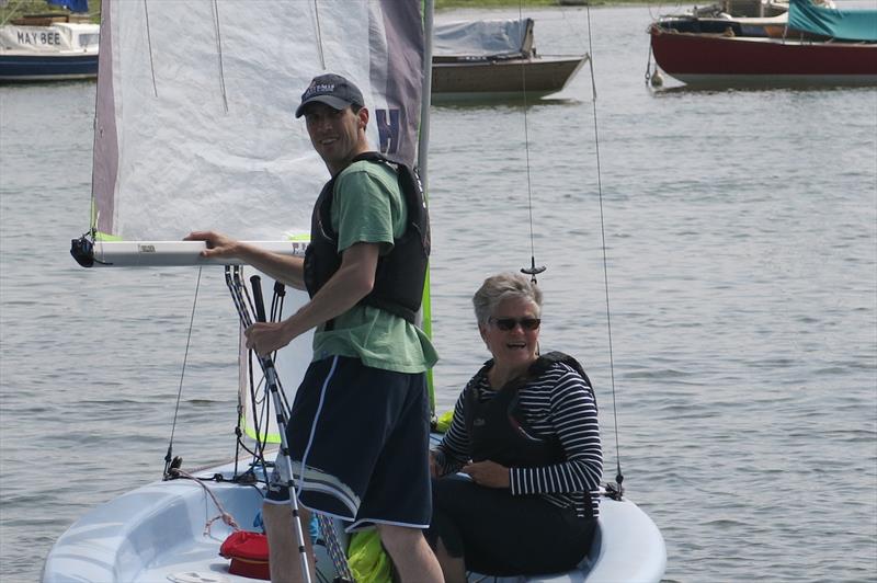 Dinghy sailing at Lymington Town SC photo copyright LTSC taken at Lymington Town Sailing Club and featuring the Dinghy class